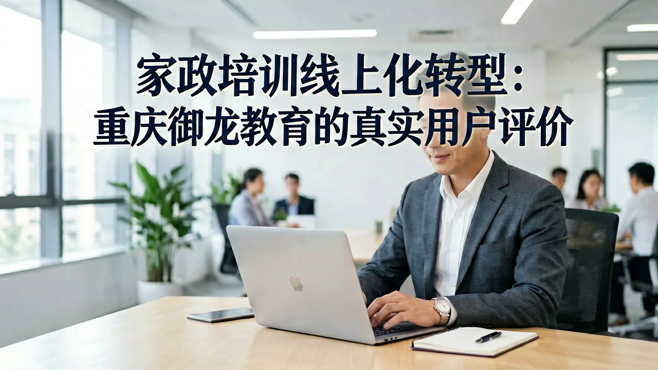 家政培训线上化转型:重庆御龙教育的真实用户评价